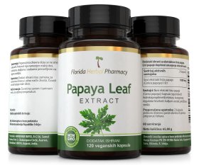 Papaja list ekstrakt 10:1 kapsule